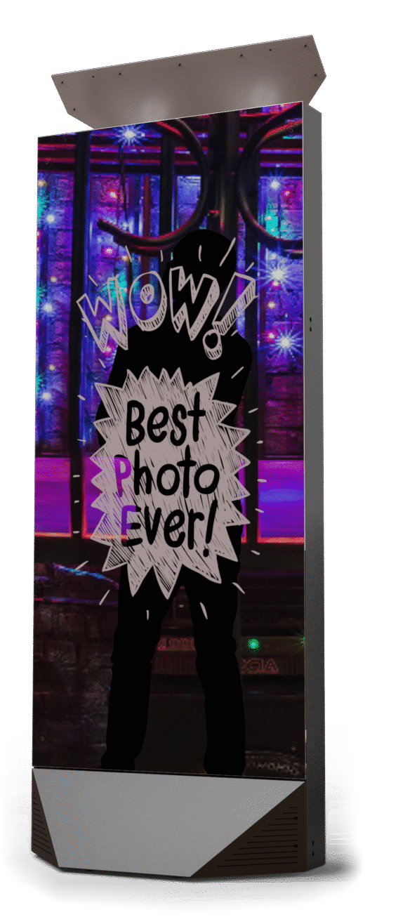 Photo booth najem — Mirror X zrcalno ogledalo Lumorelle